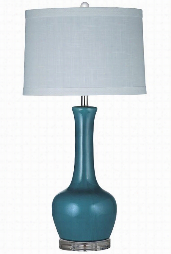 Kileen Table Lamp - 29"&;quot;hx15""diameer, Blue