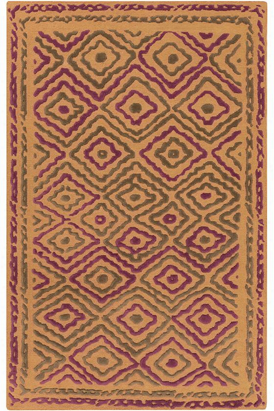 Mahoba Area Rug - 5'x8', Apricot