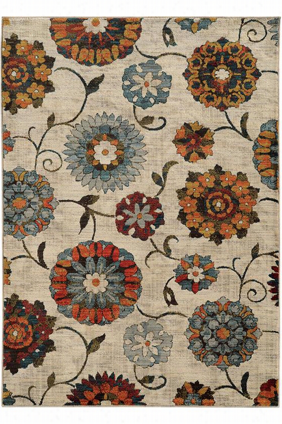 Margot Area Rug - 5'3""x7'6quot;", Beige