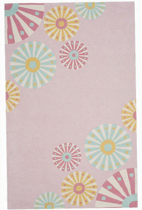 Martha Stewart Living Kids Candy Shop Are A Rug - 5'x8', Carnation