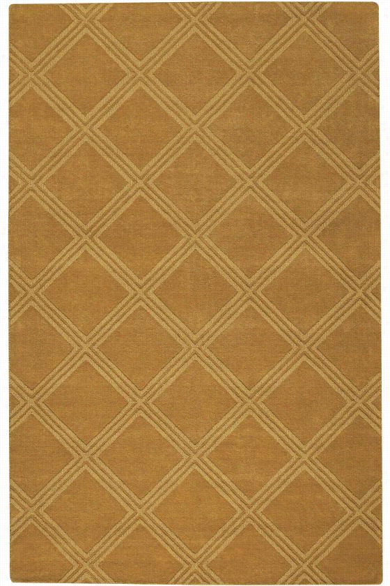 Mural Area Rug - 9'9""x13'9"", Gold