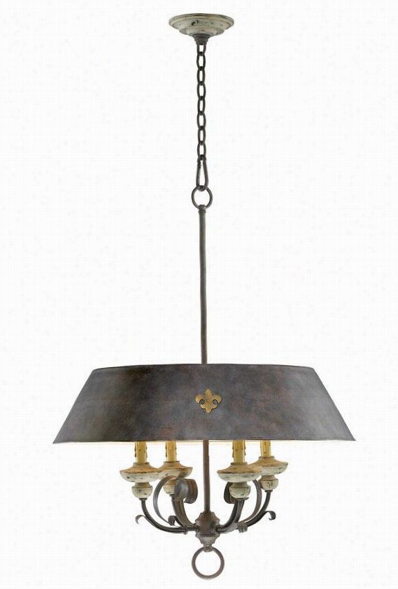 Provence Pendant - 4-light, Carriage House