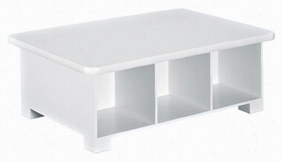 Reilly Activity Table - 28""hx40""wx15""d, White