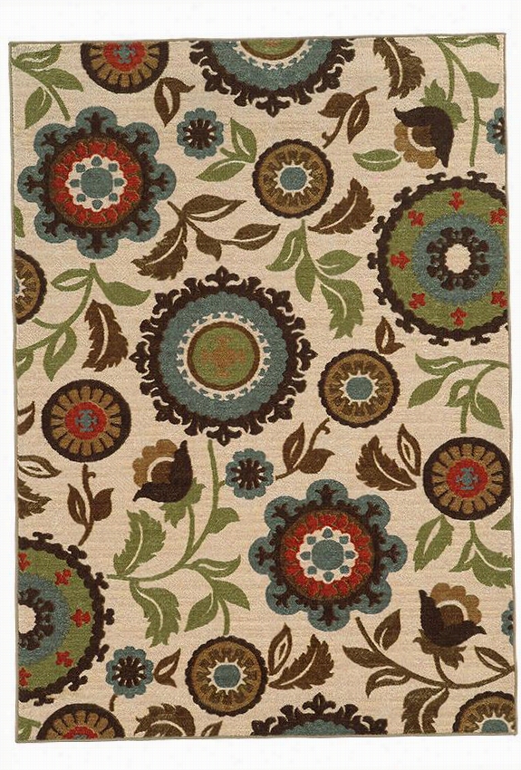 Seabrook Area Rug - 5'3""x7'3"", Tan