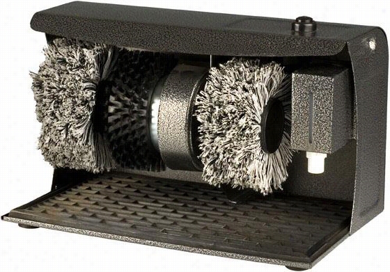 Shoe Polisher - 9.5""x9.5""x15.75, Black