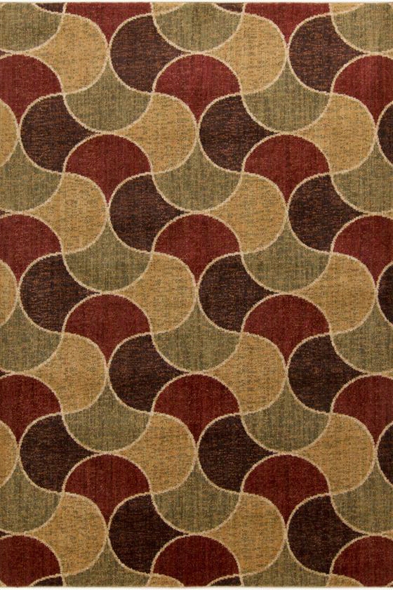 Andoorian Area Rug - 7'10&""x9 '10"", Burgundy