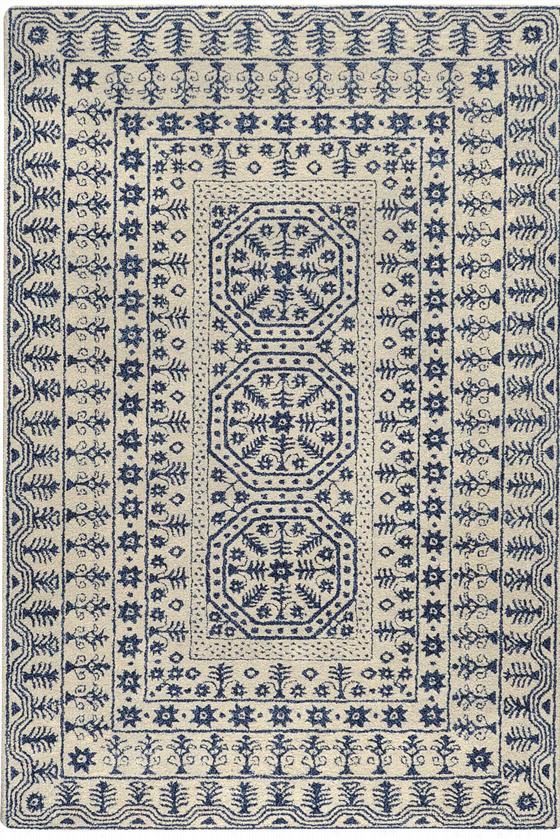 Appalach1an Area Rug Ii - 5'x8', N Avy Blu E