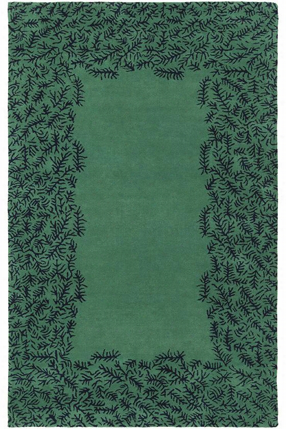 Boer Area Rug - 2'x3', Green