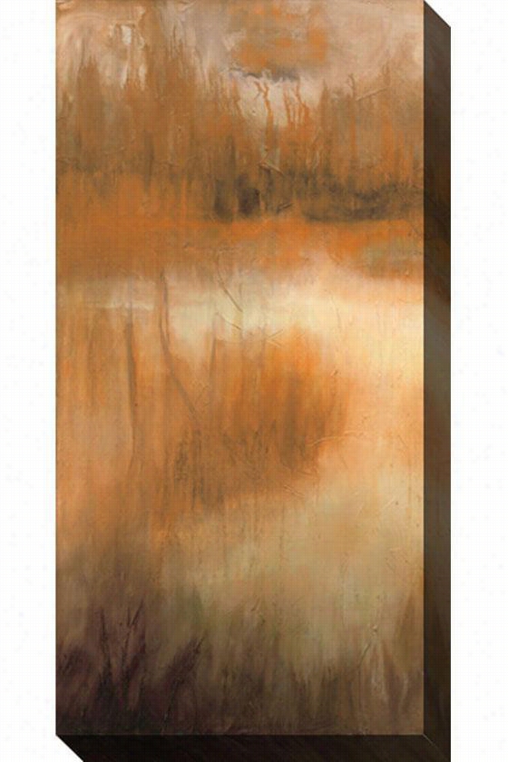 Brownwood Path Ii Cnvas Wall Art - Ii, Tan/rust