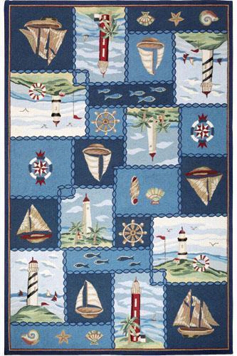 Cape Cod Area Rug Ii - 7'6x9'6"" ;oval, M Ulti