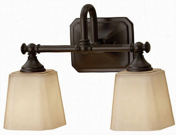 Concord 2-light Vanity Lighting - 10.25""hx14""wx6""d, Oil Rubbed Bronze