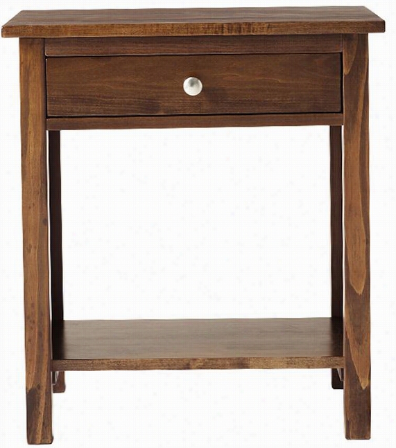 De Efield Nightstand - 27hx24wx17d, Brownn