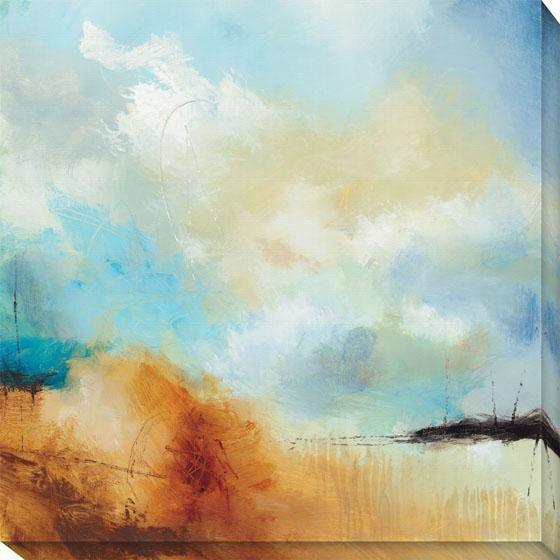 Desert Skies I Cnvas Wwll Art - I, Blue