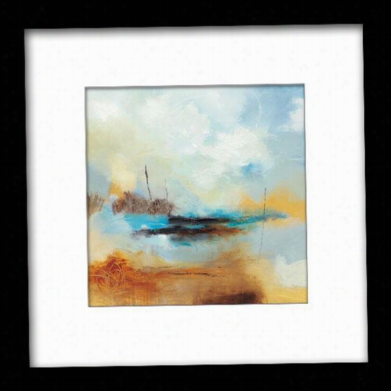 Desert Skies Ii Framde Wall Art - Ii, Matted Black