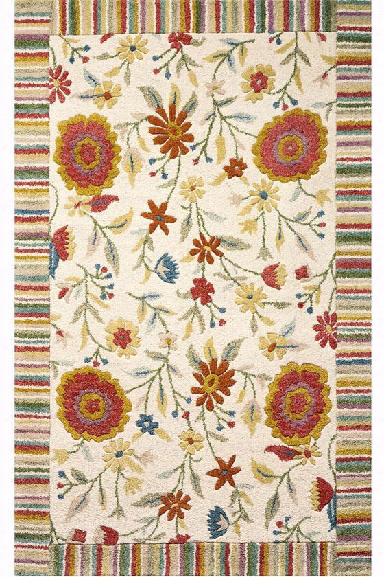 Dreamcatcher Area Rug I - 2'6""x4'6"", Ivory