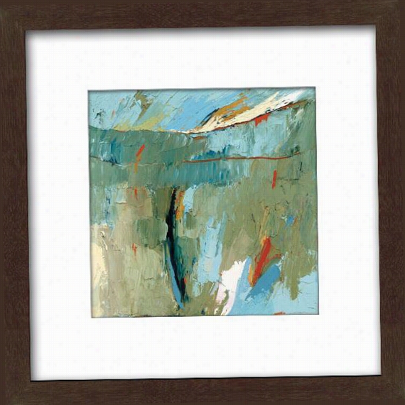 Early Dawn Comes Waking Ii Framedw All Art - Ii, Matted Espresso