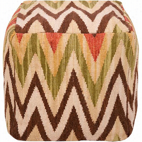 Gisela Pouf - 18"& Quot;hx18""wx18""d, Beige