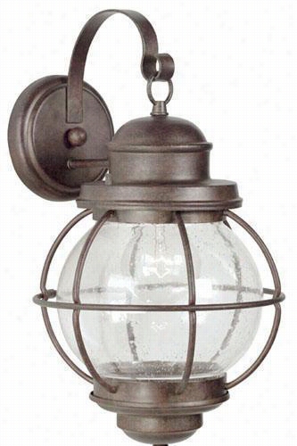 Hatteras All-weather Outdoor Patio Walk Lantern - Large, Gilded  Copper