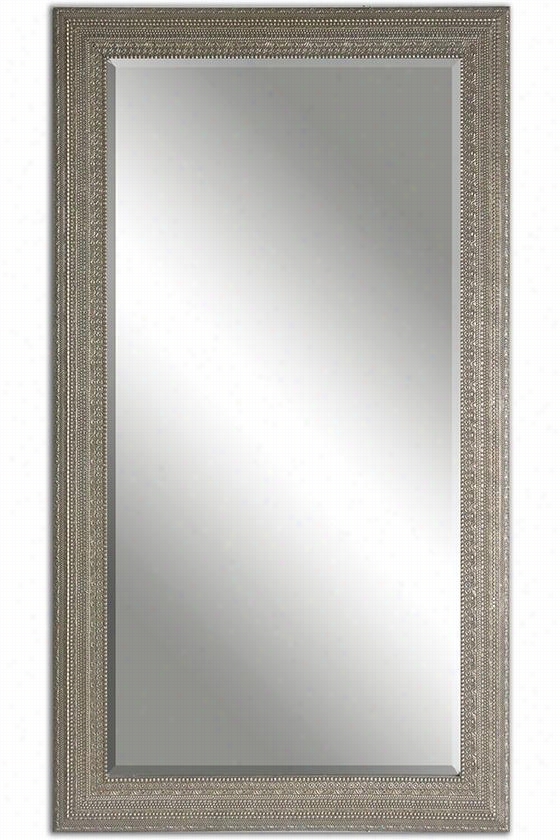 Malika Mirror - 69"" Hx399""wx1&quoot;"d, Silver Champagn