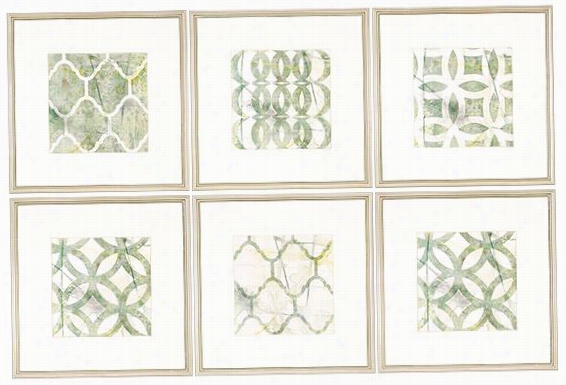 Metric Linl Framed Wall Art - Set Of 6, Jennifer Goldberger