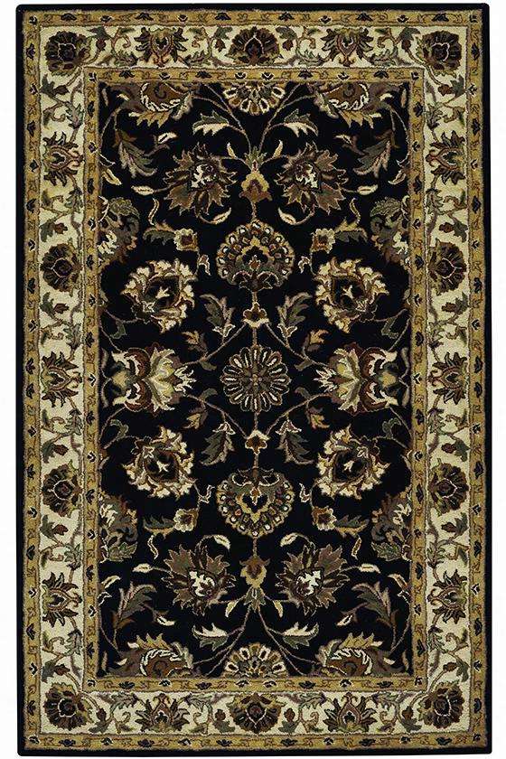 Nobility Area Rug - 2'x3', Black