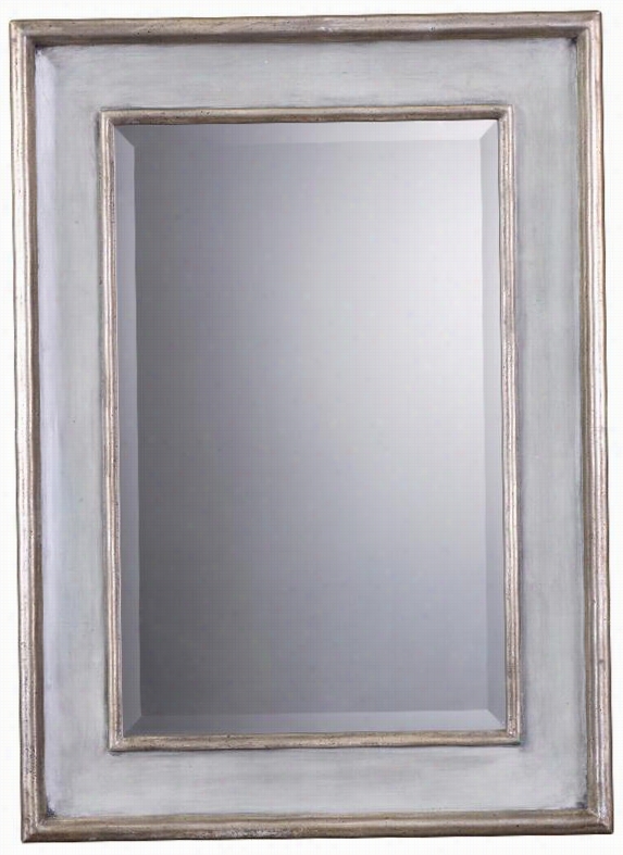 Ogdenmirror - 37""hx27"&q Uot;w, Light Blue