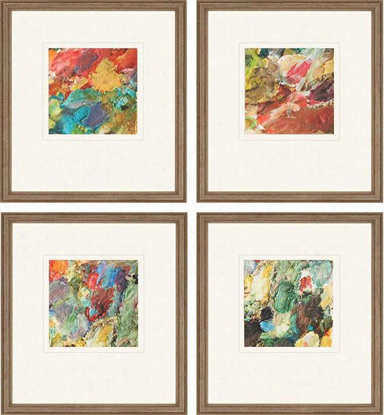 Pakette Wall Art - Set Of 4 - 19""hx17"";wx1&quto;"d, Bobby Sikes