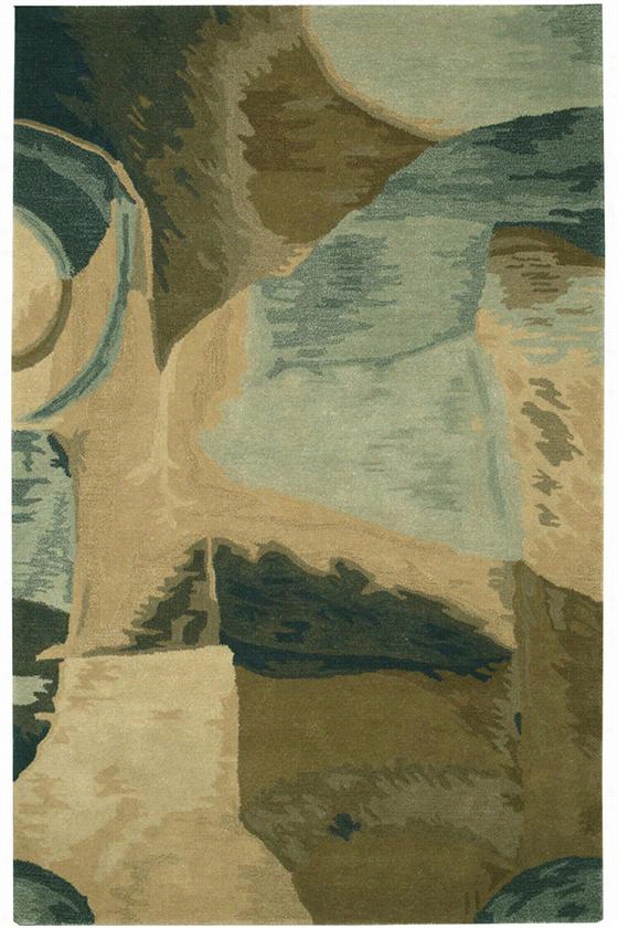 Portraiy Area Rug - 9'x12', Brown