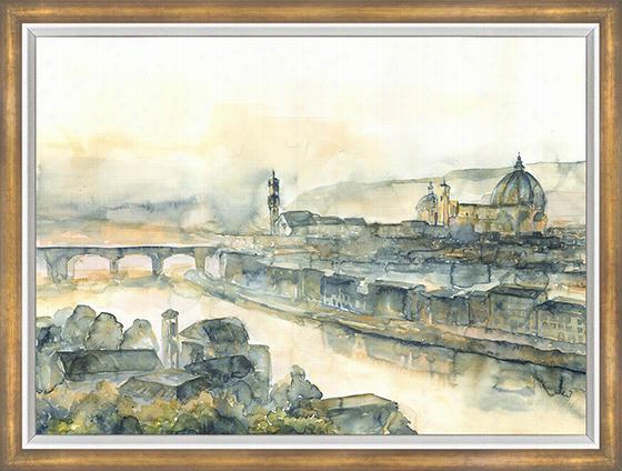 Scenery Of Europe Framed Wall Creation Of Beauty - 26.25""hx34. 25""w, Beverly Fuller