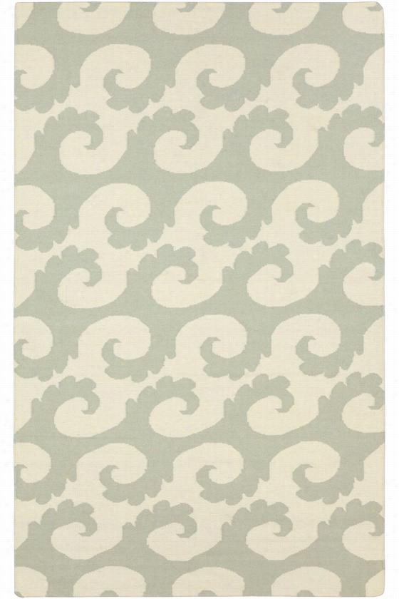 Sea Region Rug - 2'x3', Sage