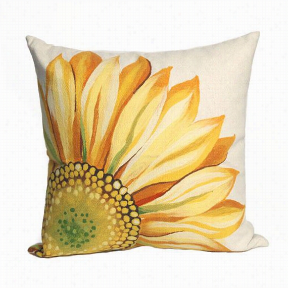 Sunflow Er Decoratve Pillow - 20""hx2 0""w, Yellow