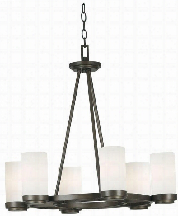 Toront Chandelier - 6-light, Bronze