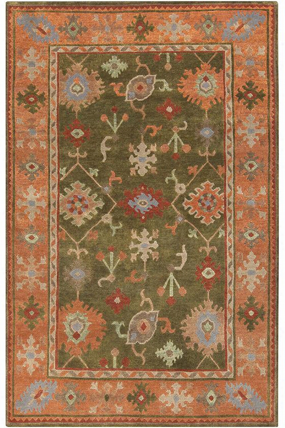 Wellington Area Rug - 9'x13', Olive