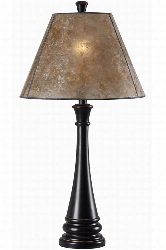 Arcadia Table Lamp - 29&uqot;"hhx15""d Iameter, Bron Ze