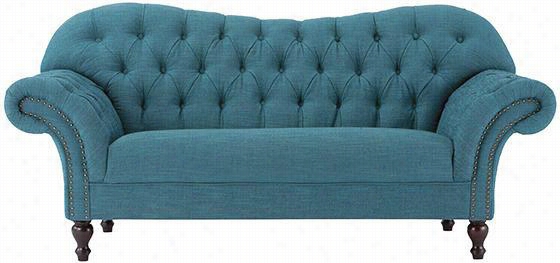 Areen C1ub Loveseat - 34.5""hx75""w, Peacock