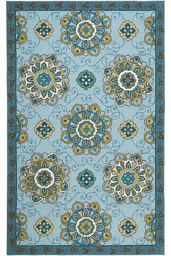 Bianca Area Rug - 2x3', Blue