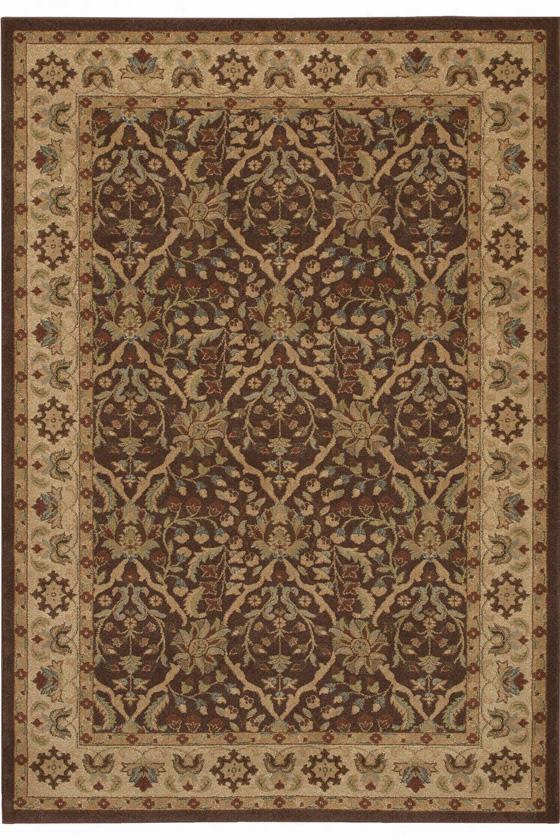 Couristan Birjand Area Rug - 7'10&quo T;&qukt;x11'2"&suot;, Chocolate Borwn