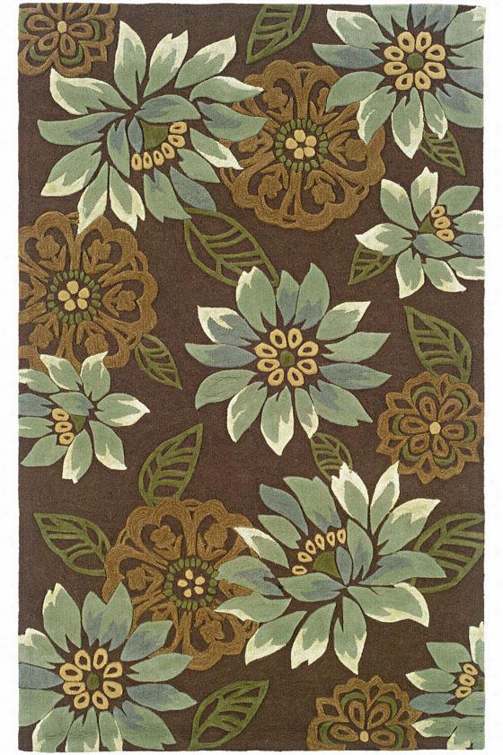 Eaine Area Rug - 8x10, Brown