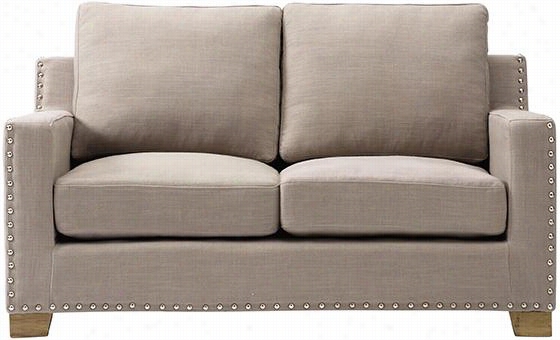 Garrison Loveseat - 34.5""hx58"&uqot;w, Beige