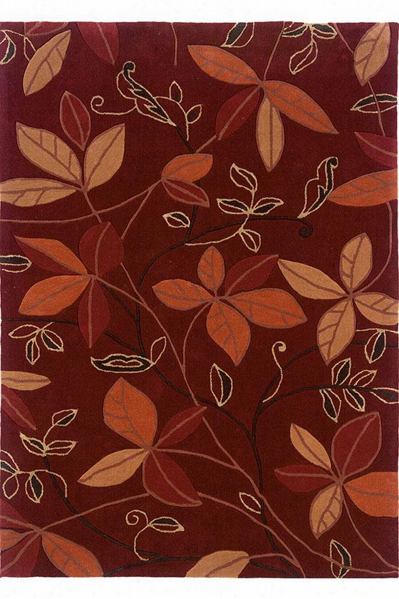 Gracefield Area Rug - 1'10""x2'10"&uot;, Garnet