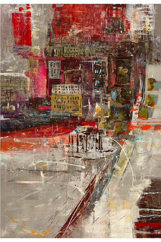 Hong Kong Wall Art - 44""hx30""wx2""d, Jodi Maas