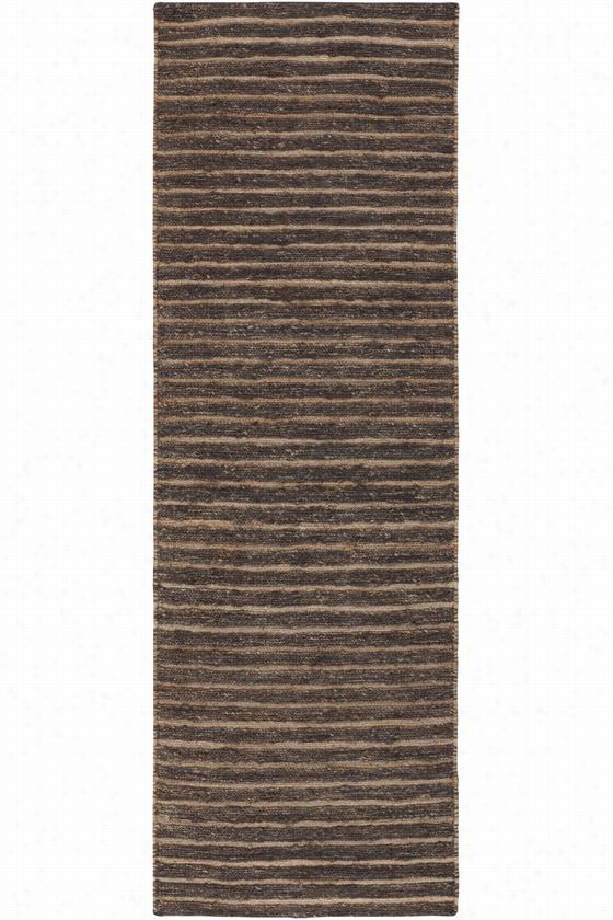 Jardine Area Rug Ii - 5'x8', Black Olive