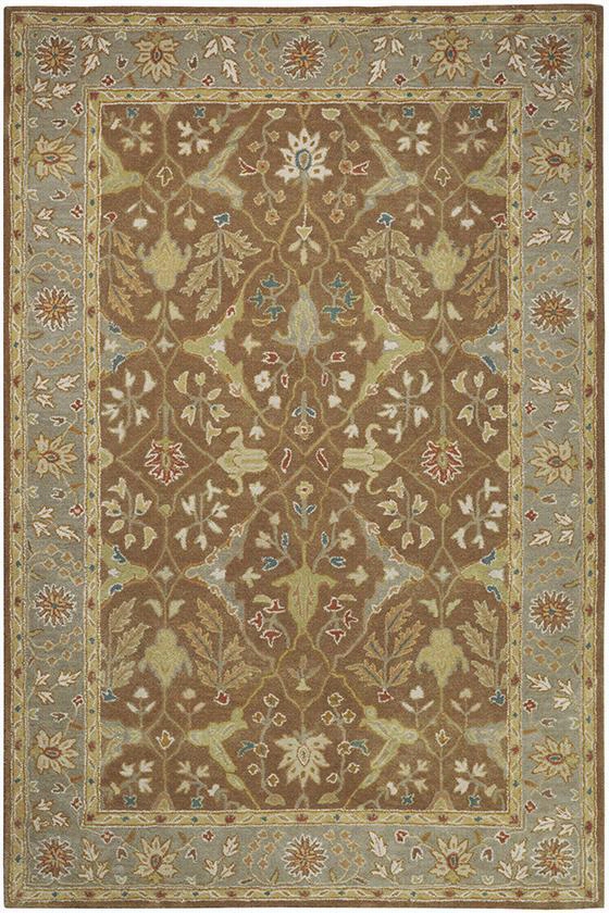 Nimes Area Rug - 6' Round, Brown