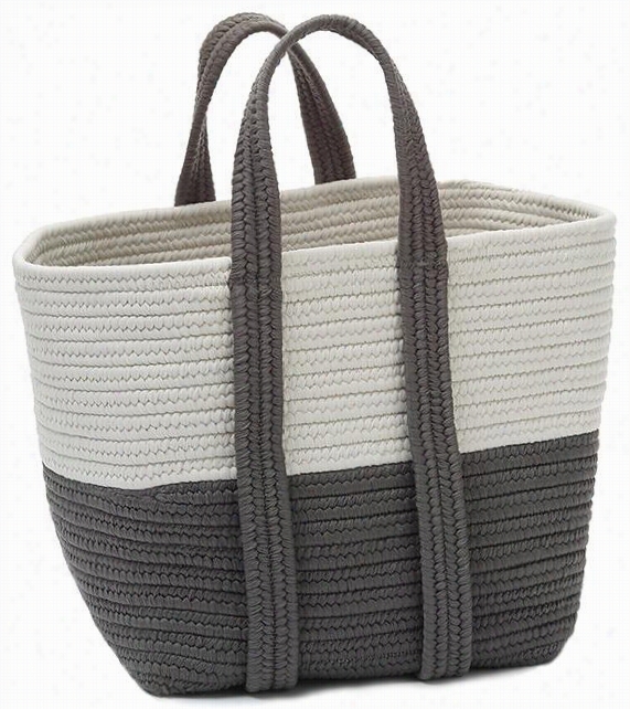 Oak Bluffs Storage Basket - 16""hx14""wx116"&qquot;d, Gra Y