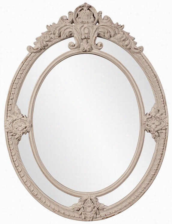 Penelope Mirror - 52""hx39""wx3""d, Rustic Taupe