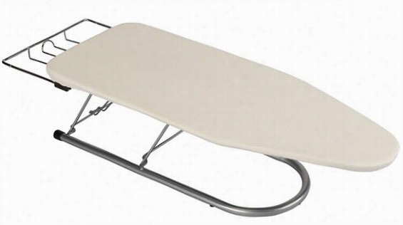 Satin  Silver Tabletop Ironing Board - 8h12w, Silvrr