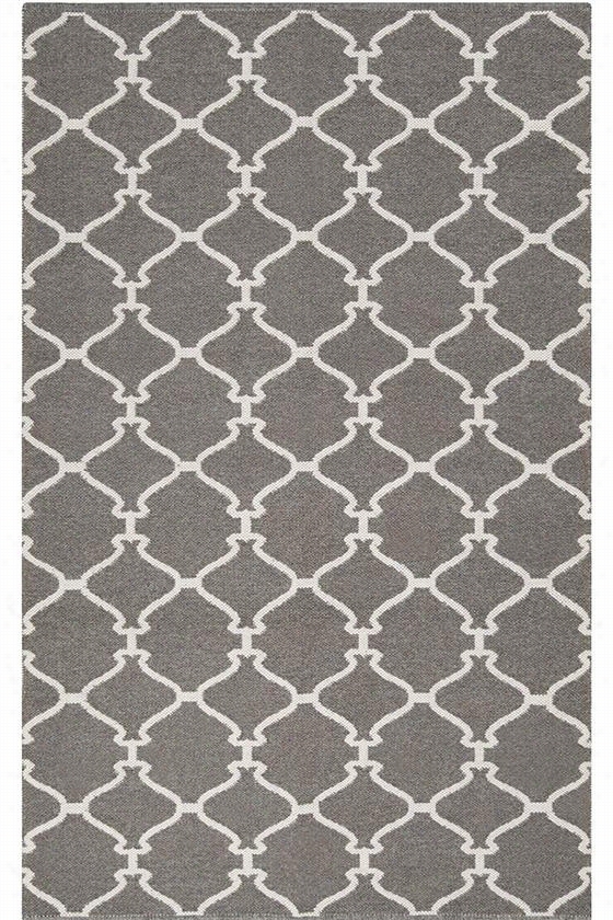 Weldon Area Rug - 5'x8', Charcoal  Gray