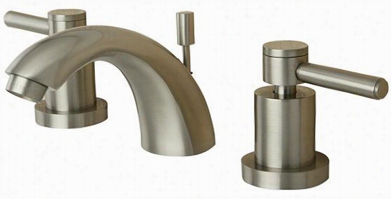 Abington Low Rise Swwept Arch Faucet - 3.5"&qot;hx10.36""wx3.75""d, Silver