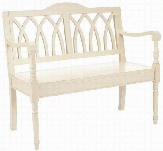 Benjamin Bench - 36hx40wx20d, White