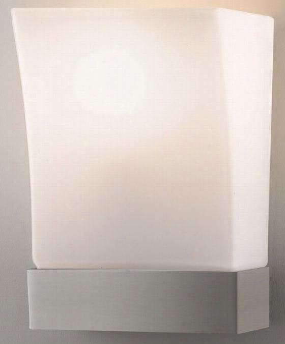 Birmingham Sconce - 9""h X 6.75""w, Grey Steel